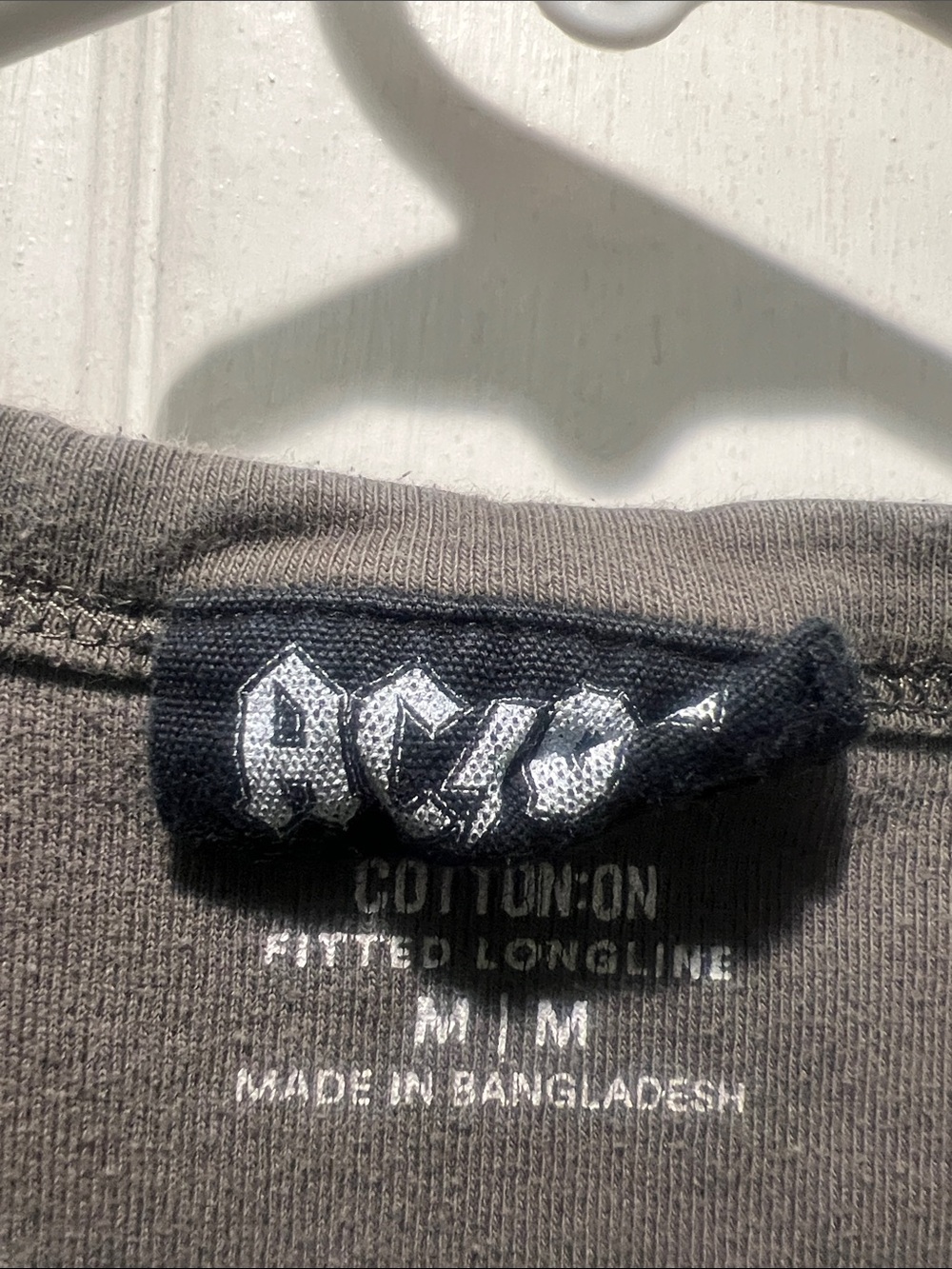 ACDC by Cotton On Brown Short Sleeve Tee with Red Logo - Picture 2 of 7